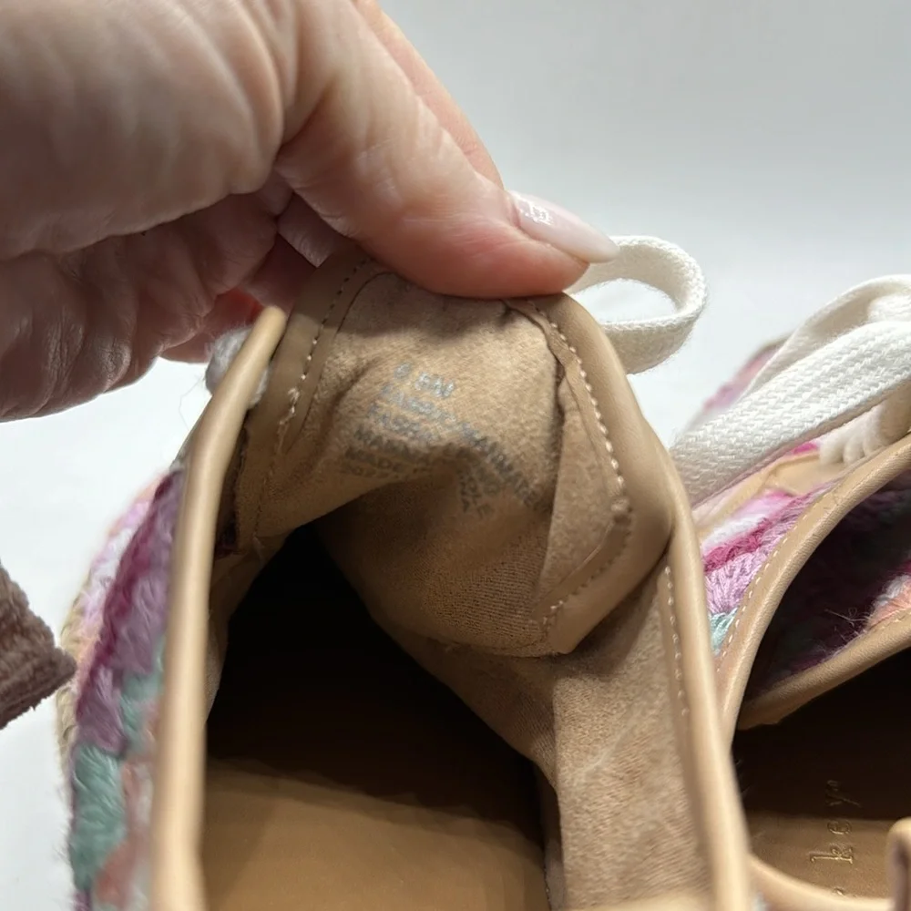 Copper Key Sandbar Crochet Espadrilles